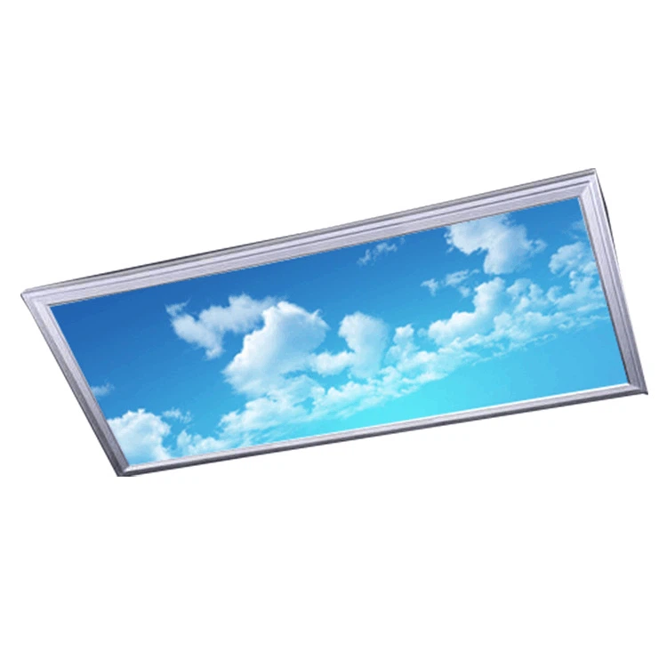 LED blue sky white cloud panel light