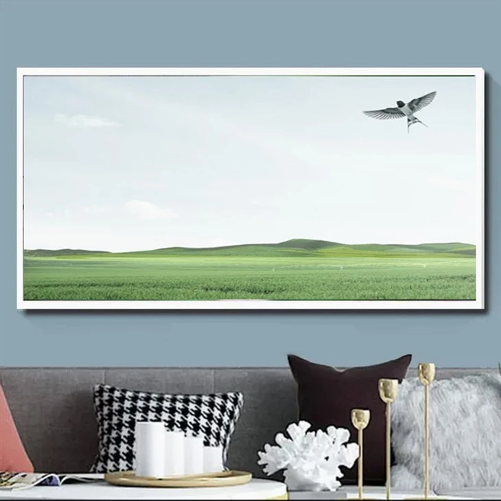 Ceiling Mounted Installation And Infrared Carbon Crystal Radiant Electric Panel Heater
