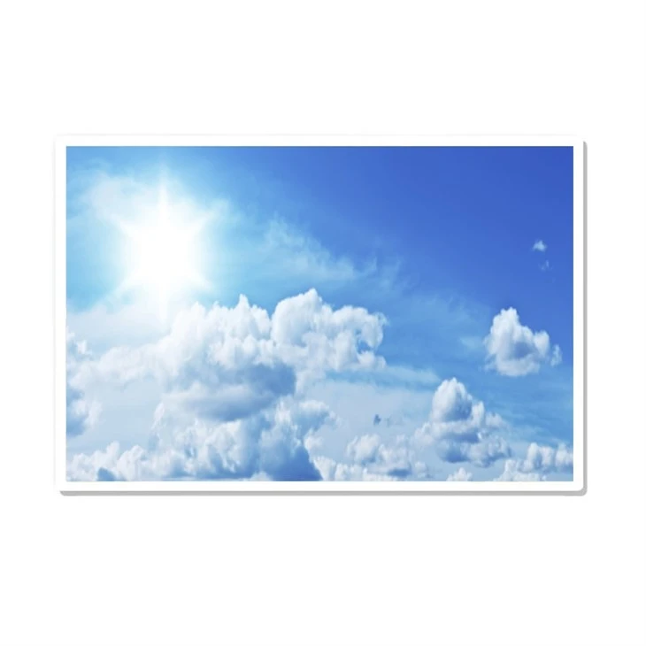 Hot sale Customizable Dimming Clear Sky Flat Light