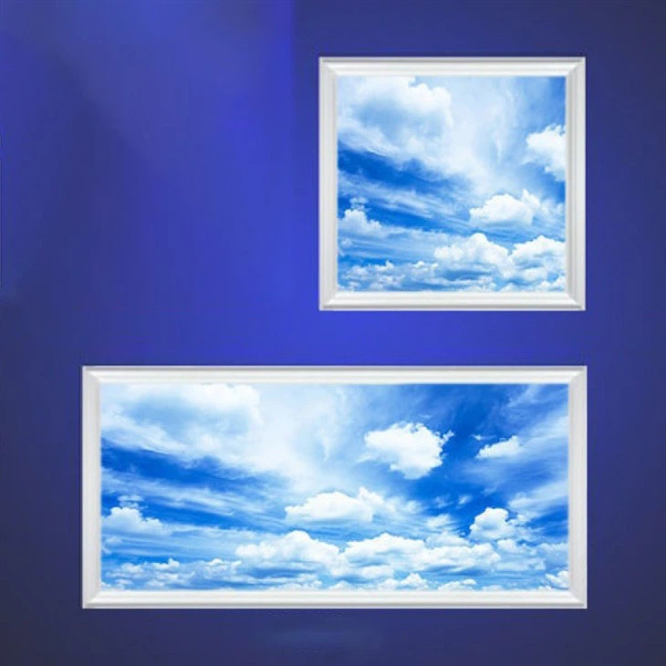 Indoor Home Decoration Blue Sky Cloud Fluorescent Light made in china