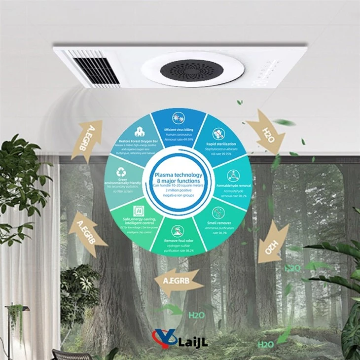 Bathroom Ceiling Air Purifying Heater