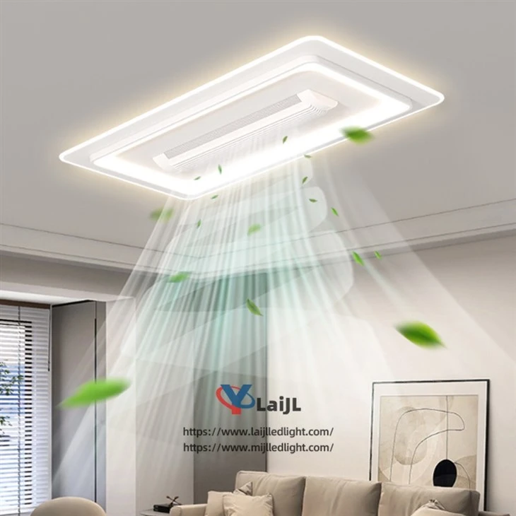 CE Certified Modern Simple LED Living Room Fan Ceiling Light