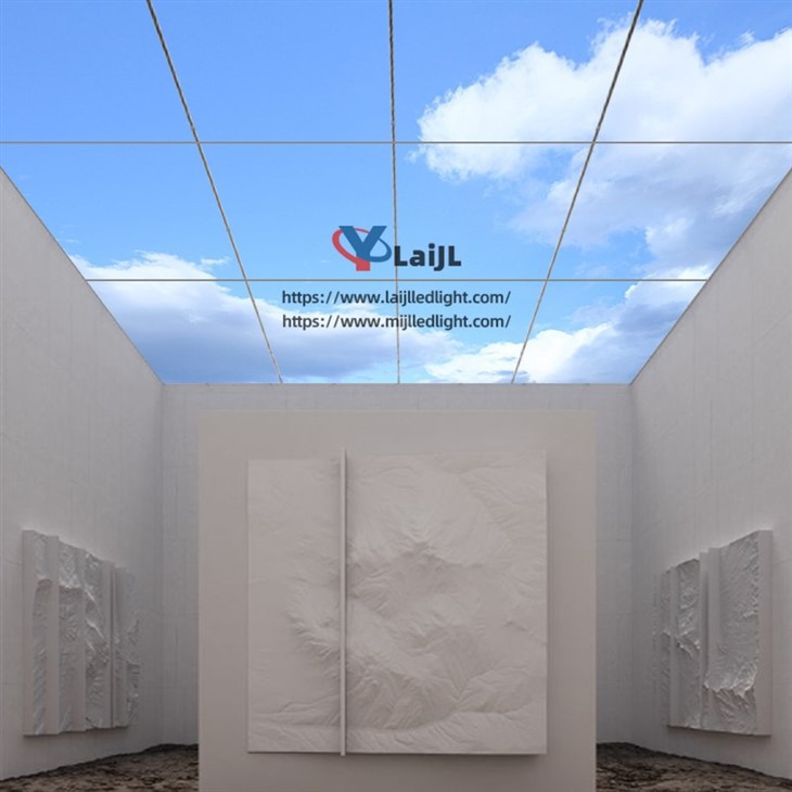 CE Low Price High Quality Ceiling 600*600 Blue Sky And White Cloud LED Panel Light